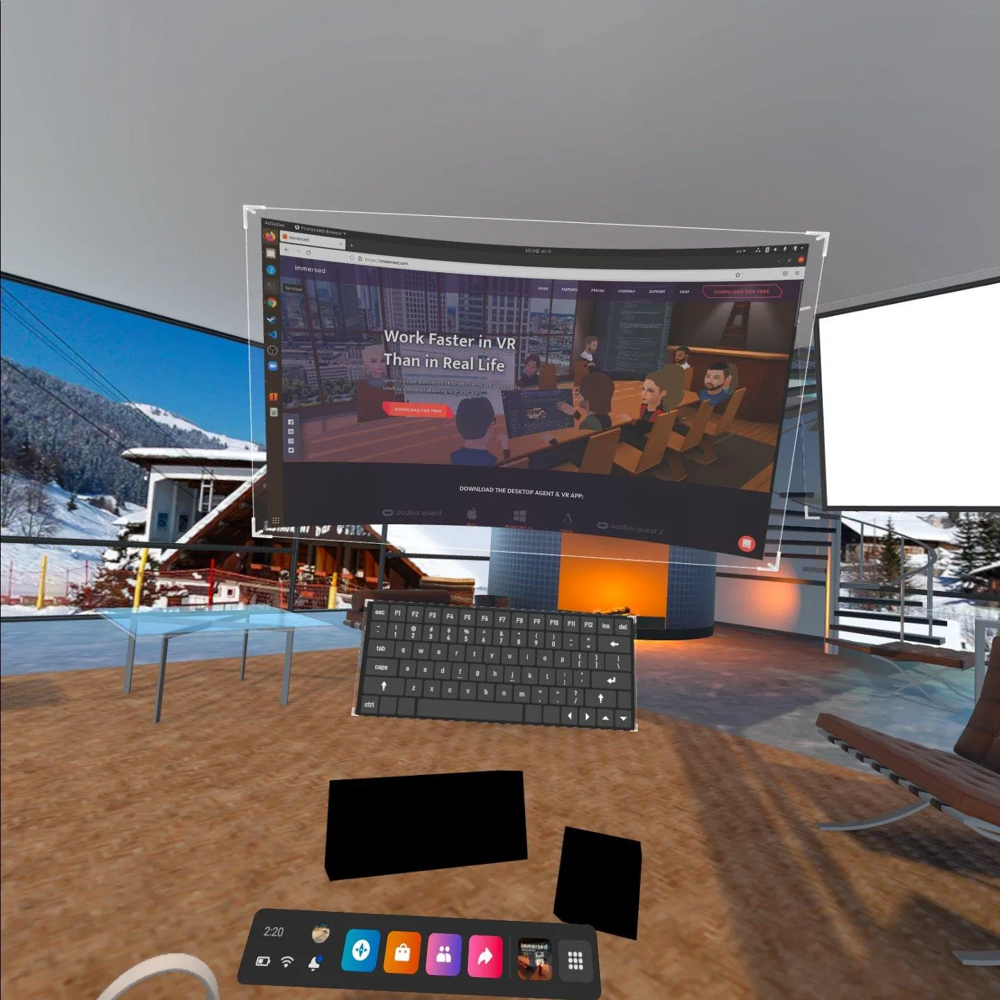 immersed pc