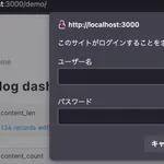 evidence bi with vercelで特定のページにbasic認証する