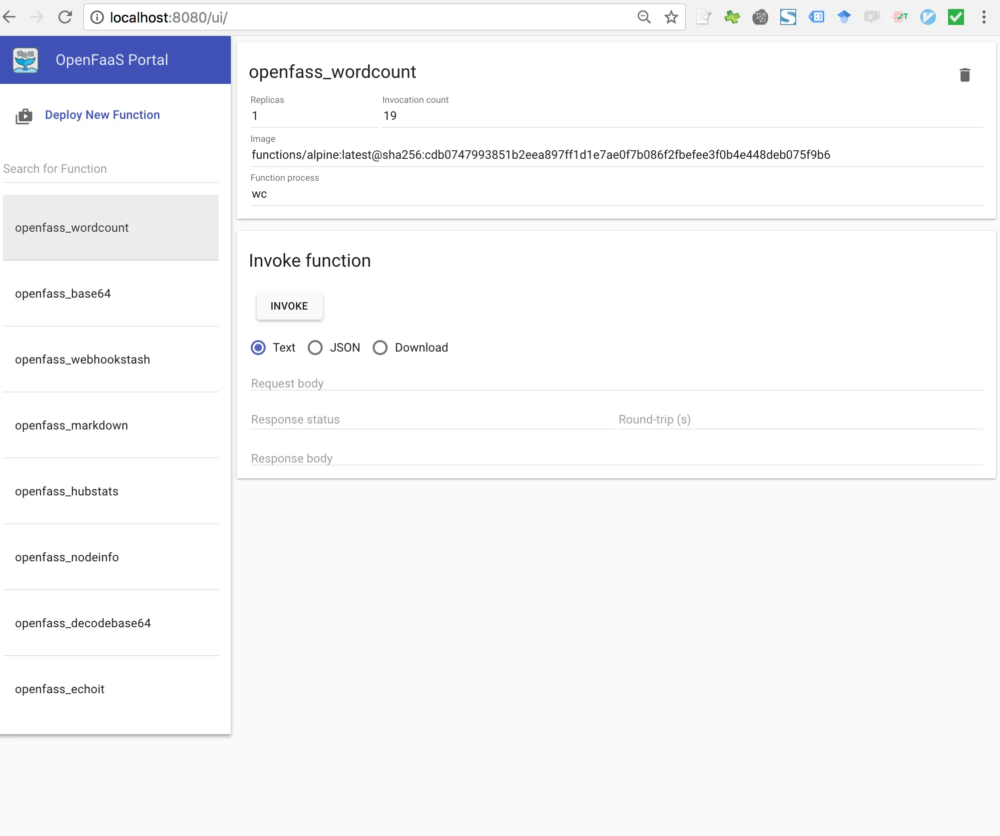 openfaas home