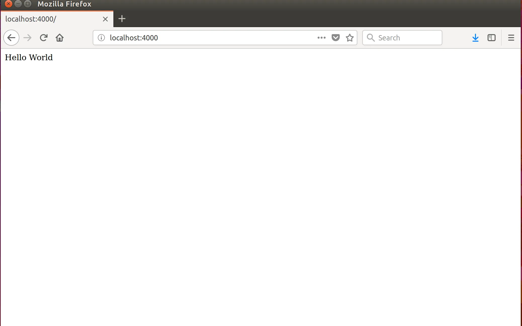 php server