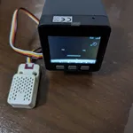 ｽﾀｯｸﾁｬﾝ で CO2 センサー。Ambient で可視化